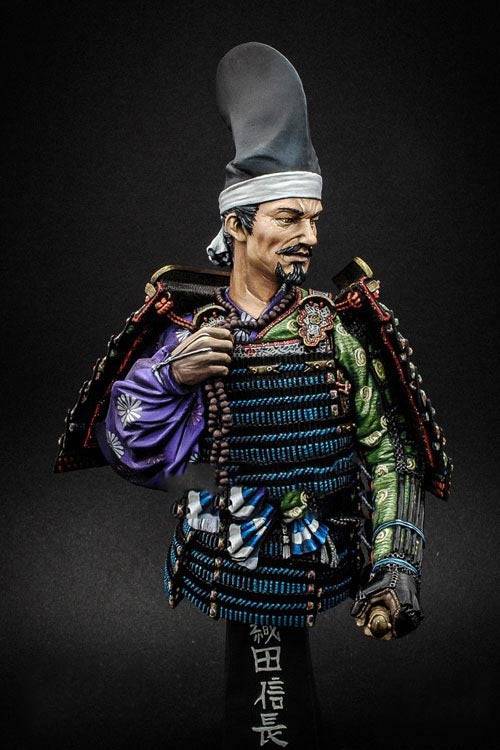 1/9 BUST Resin Model Kit Japanese Samurai Warrior Unpainted - Model-Fan-Store