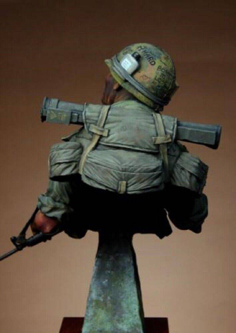 1/9 BUST Resin Model Kit US Army Soldier in Vietnam War Unpainted - Model-Fan-Store
