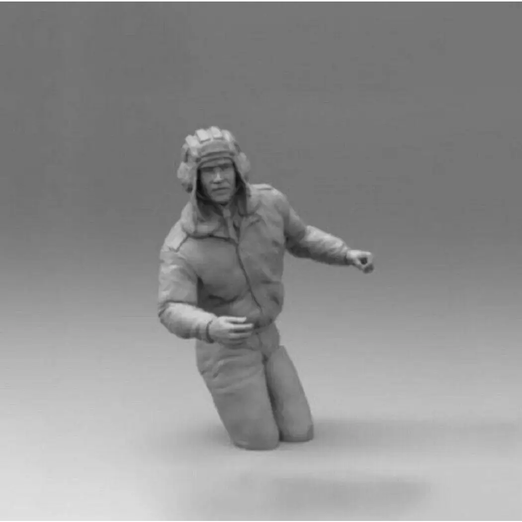1/16 Resin Model Kit Modern Soldier Russian Tankman T-72 Unpainted - Model-Fan-Store