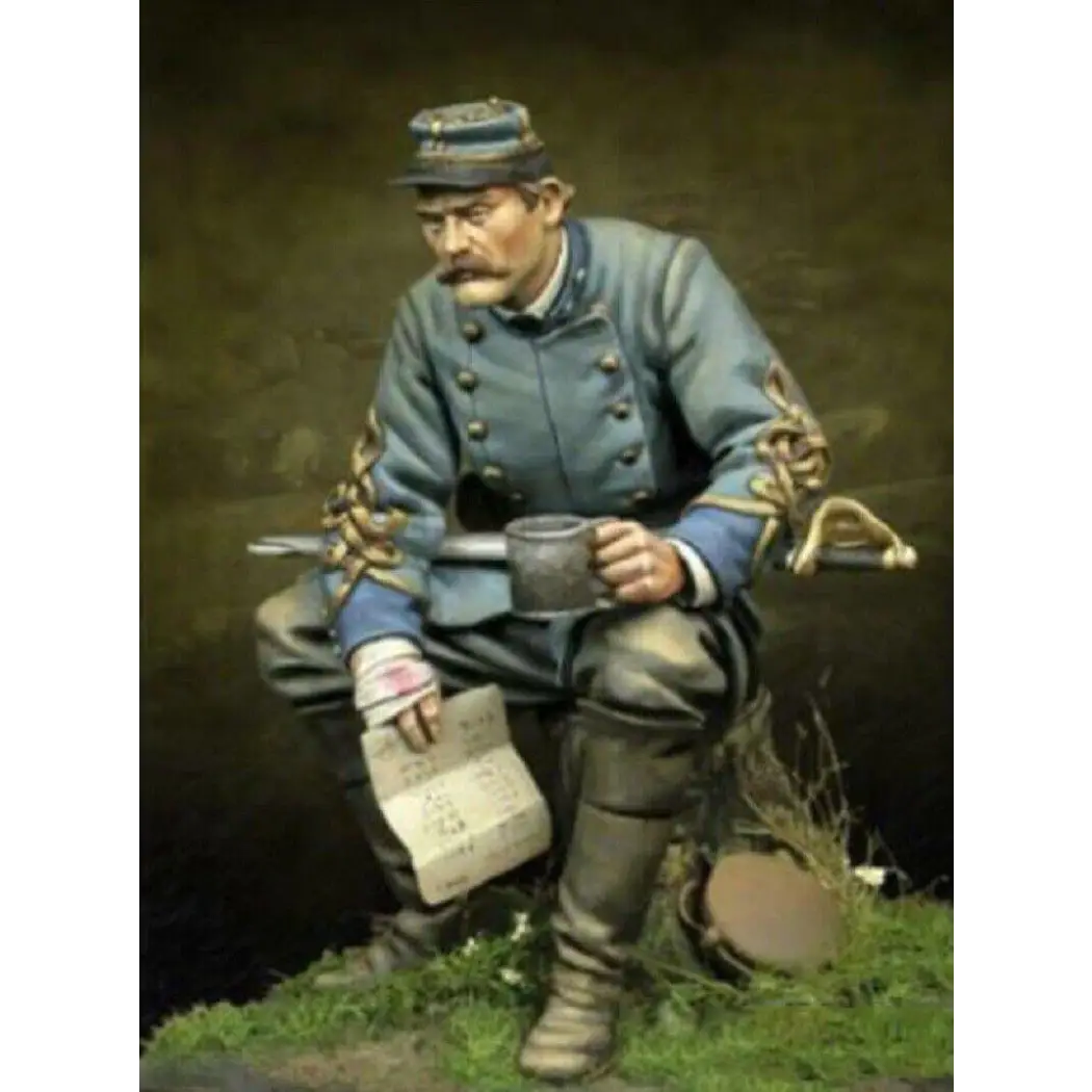 1/24 Resin Model Kit Confederate Soldier US Civil War Unpainted - Model-Fan-Store