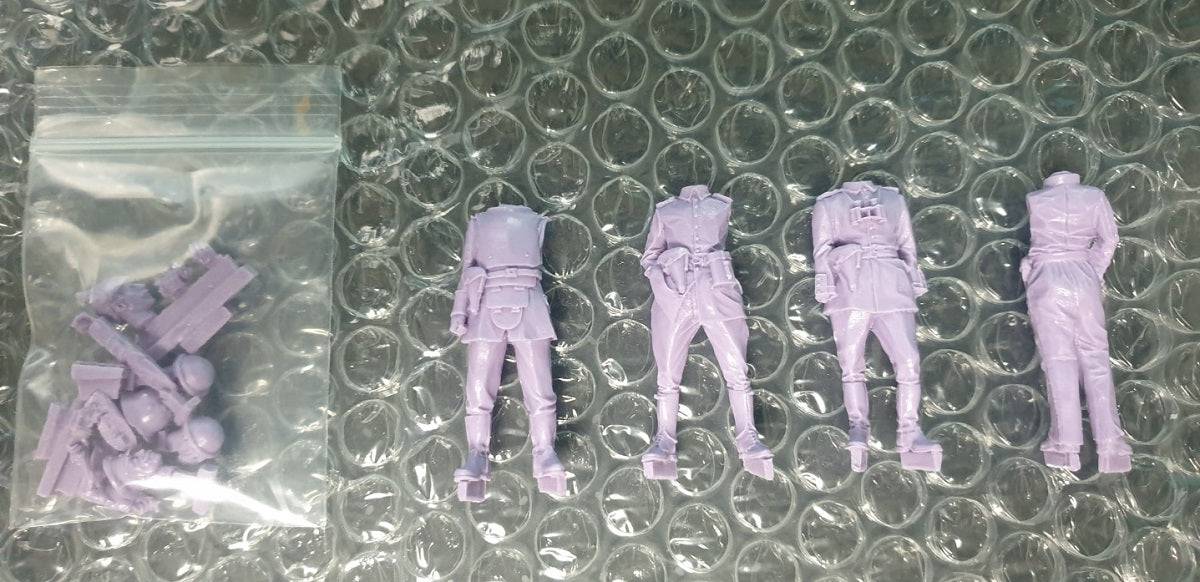 1/35 Resin Model Kit German Soldiers WW1 Unpainted - Model-Fan-Store