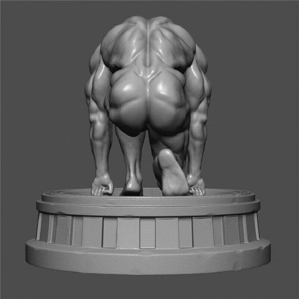 Digital STL Terminator Time Travel Arrival Pose