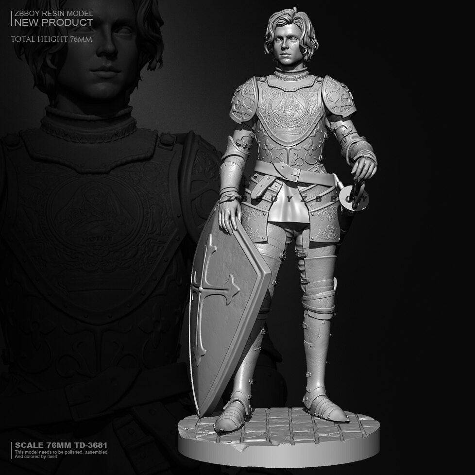 76mm Resin Model Kit Prince Heir Fantasy Unpainted - Model-Fan-Store
