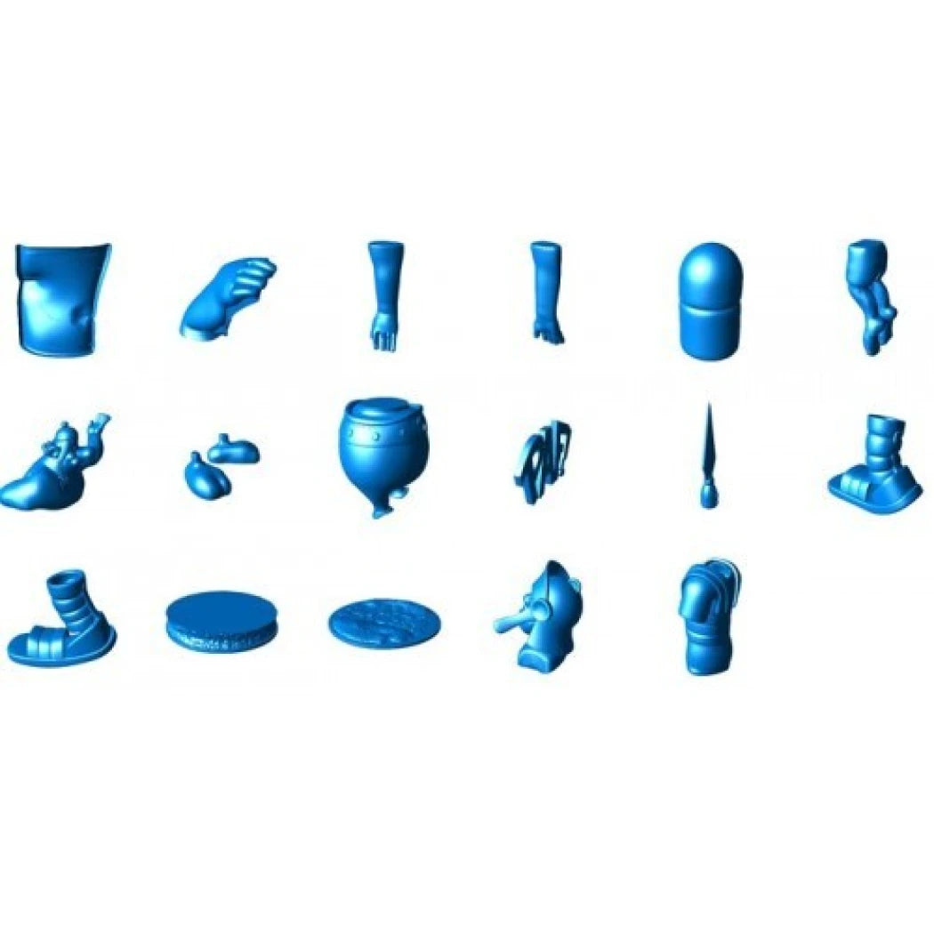 Digital STL Obelix baffe un romain Diorama