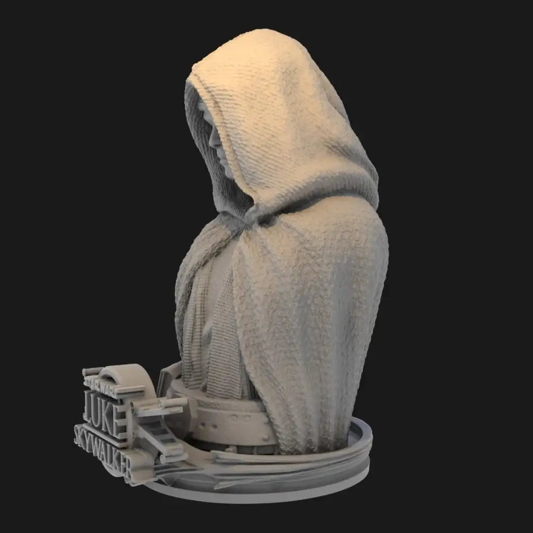 1/10 BUST Resin Model Kit Jedi Master Star Wars Unpainted - Model-Fan-Store