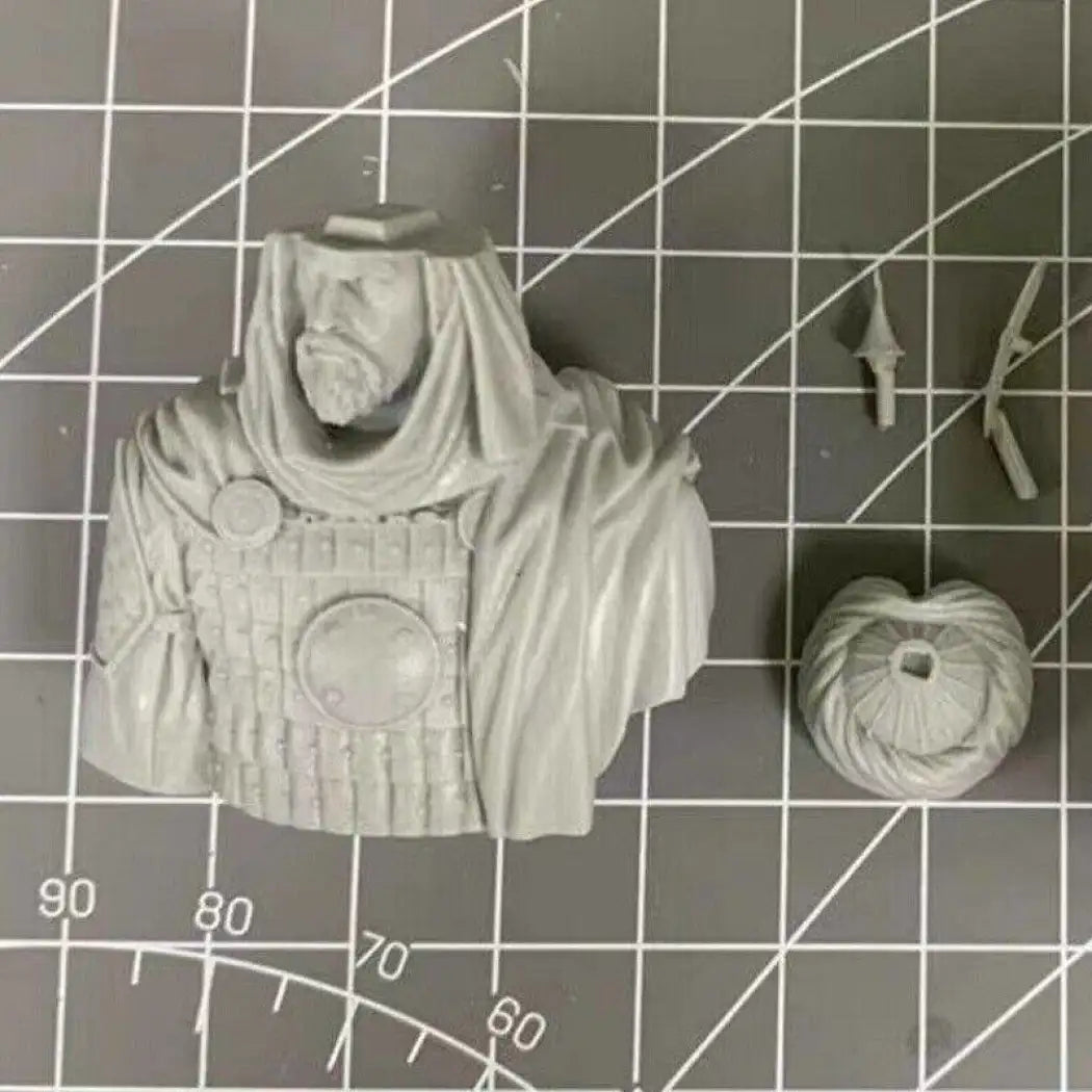 1/16 BUST Resin Model Kit Medieval Warrior Saladin Unpainted - Model-Fan-Store