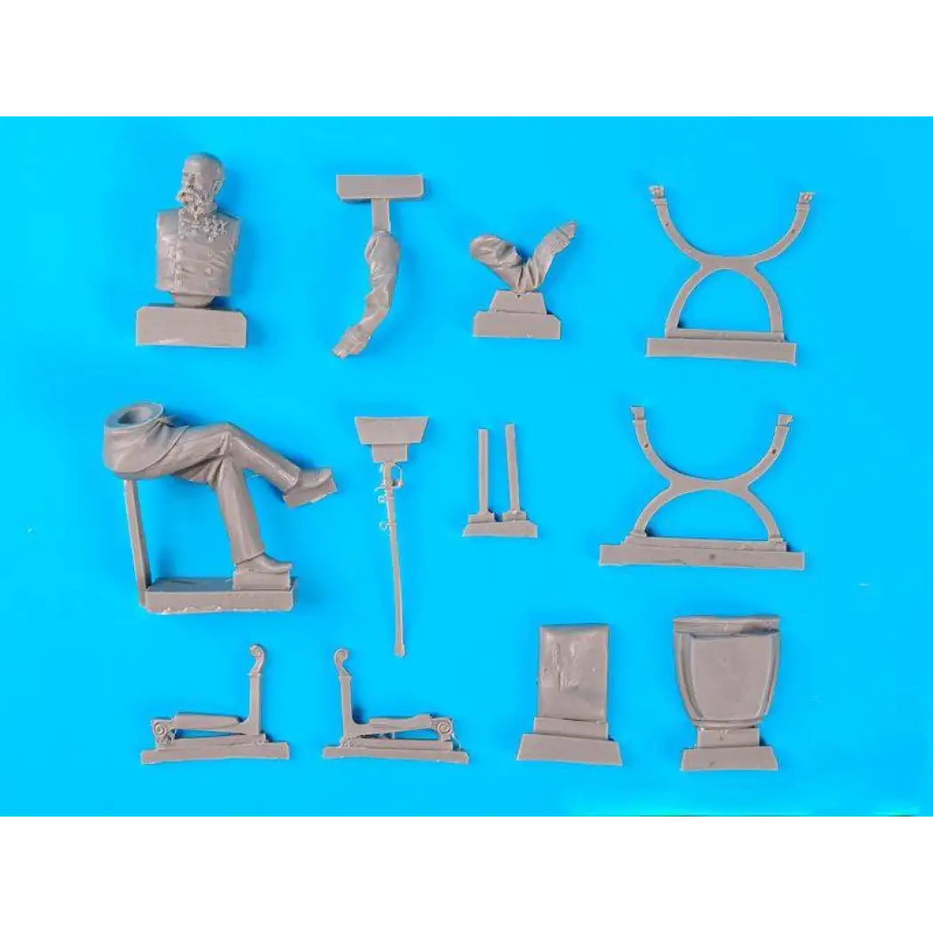 1/24 75mm Resin Model Kit Historical Plastic Emperor of Austria Unpainted - Model-Fan-Store