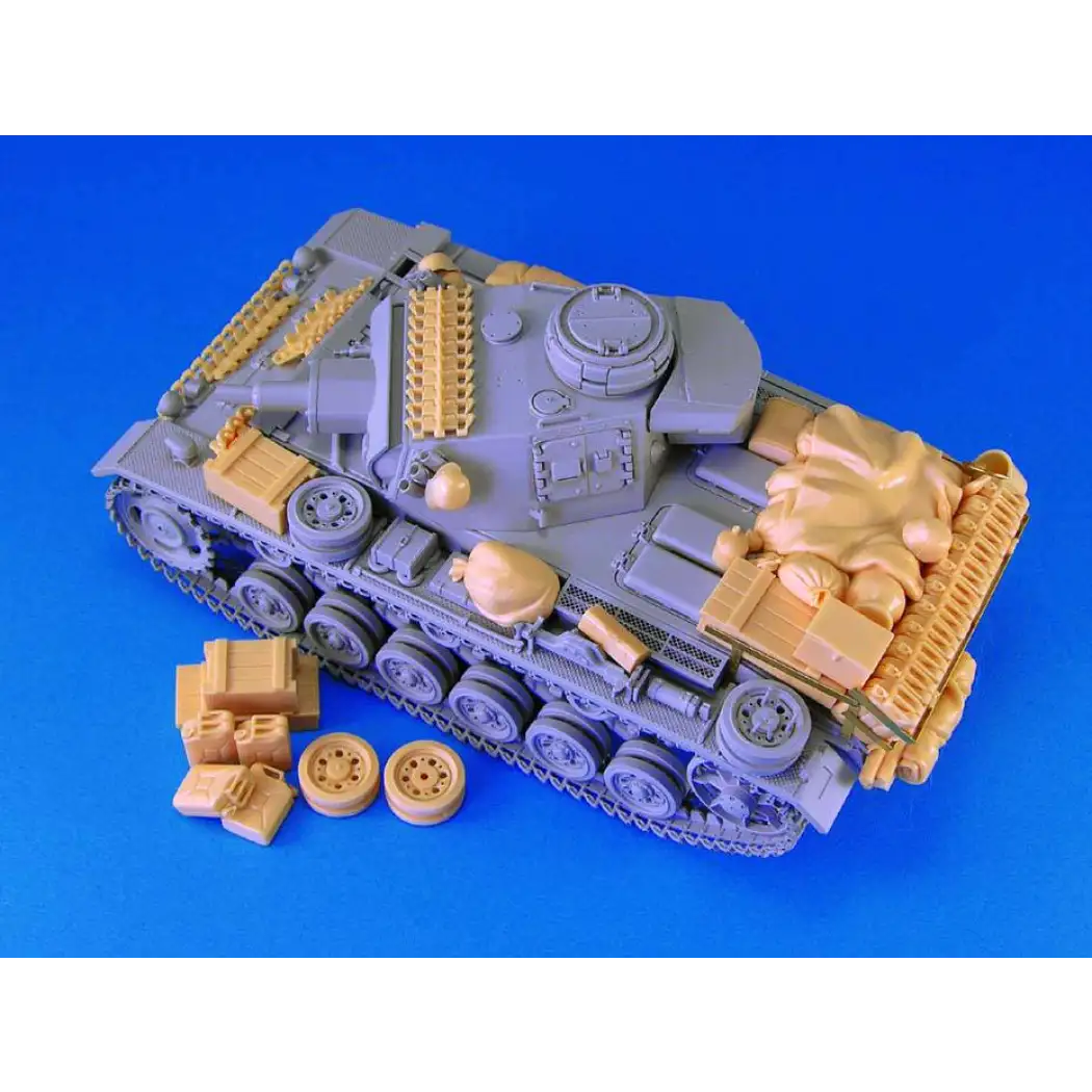 1/35 Resin Model Kit No. 3 Tank Pileup Conversion Parts (no tank) Unpainted - Model-Fan-Store