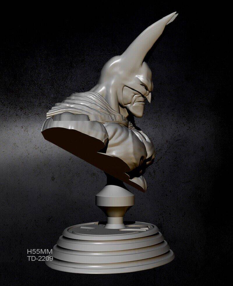 200mm BUST 3D Print Superhero Model Kit Batman Unpainted - Model-Fan-Store