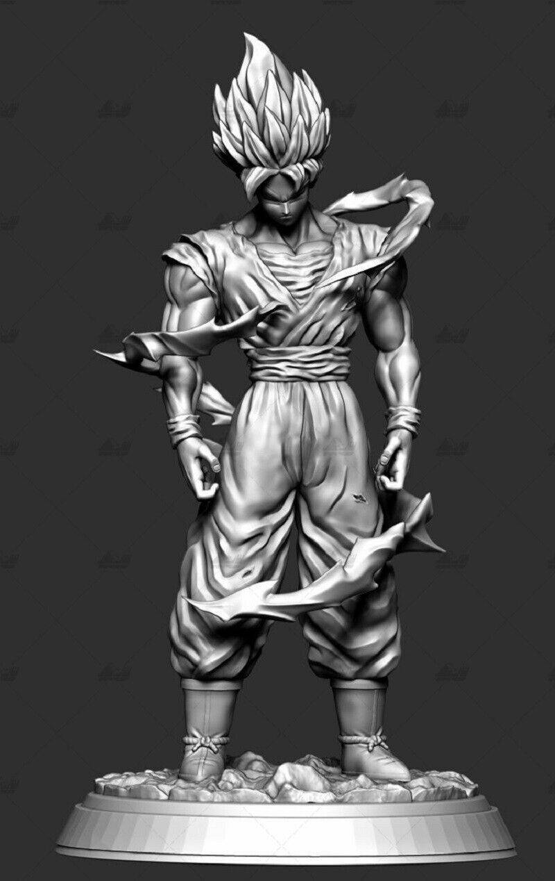 1/8 300mm 3D Print Model Kit Warrior Fighter Anime Unpainted A28 - Model-Fan-Store