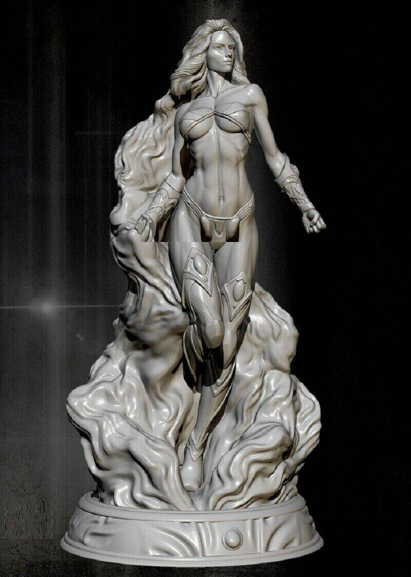 1/4 510mm 3D Print Superhero Model Kit Star Goddess Beautiful Girl Unpainted - Model-Fan-Store
