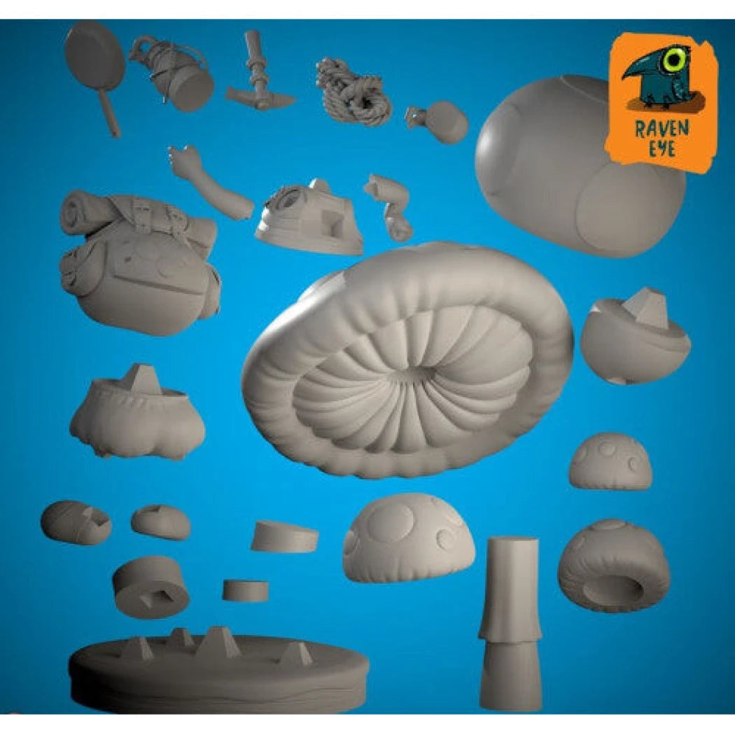 Digital STL Raveneye Toad