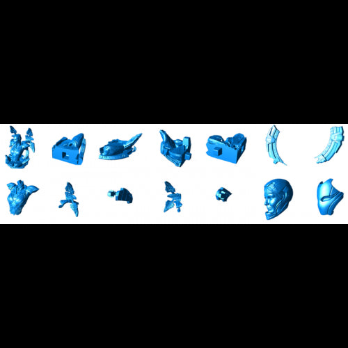 Digital STL Rescue Pepper Potts - Bust