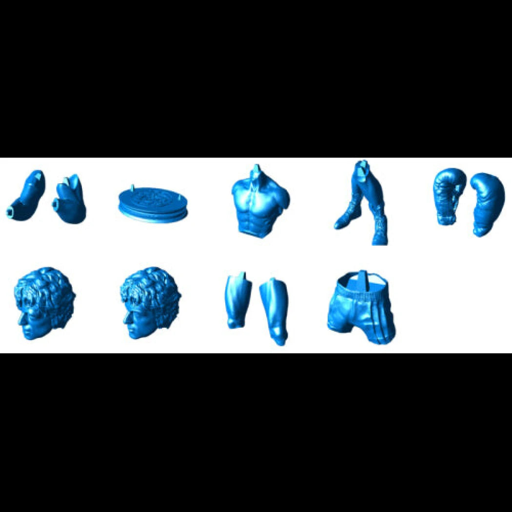Digital STL Rocky_Balboa v3