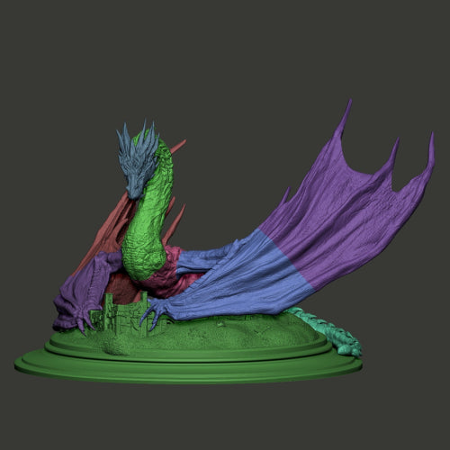 Digital STL Smaug (The Hobbit)