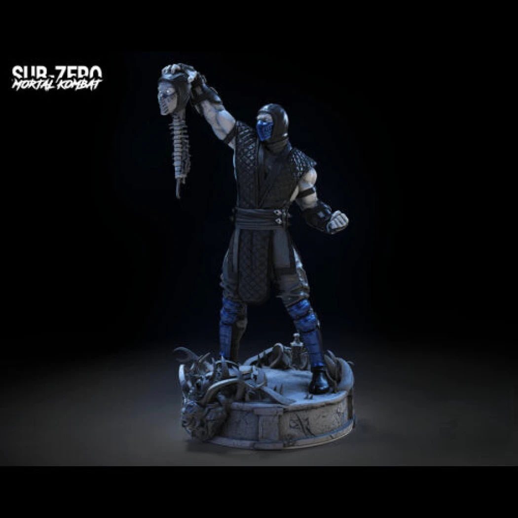 Digital STL Sub zero & Scorpion Diorama