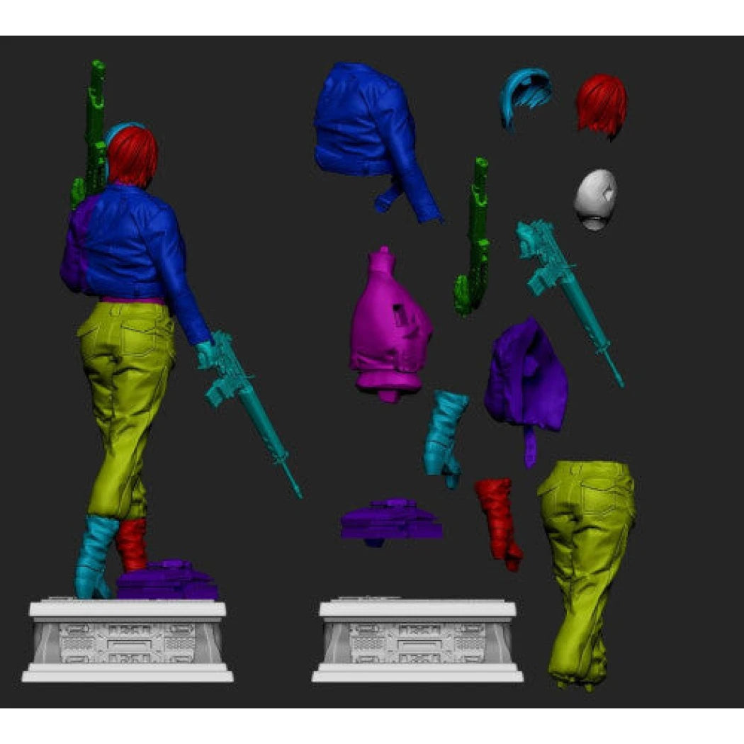 Digital STL The Terminator female