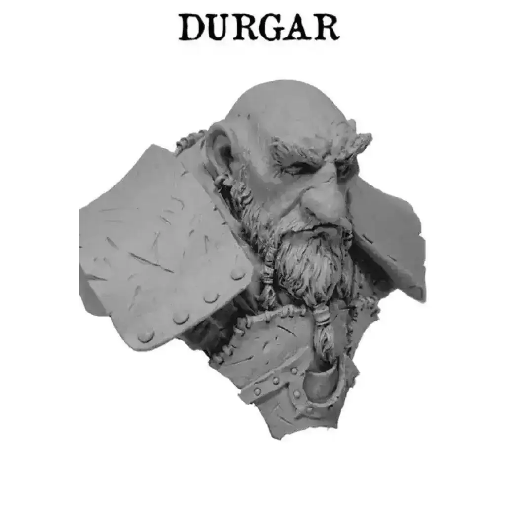 1/10 BUST 45mm Resin Model Kit Dwarf Gnome Blacksmith Warcraft Unpainted - Model-Fan-Store