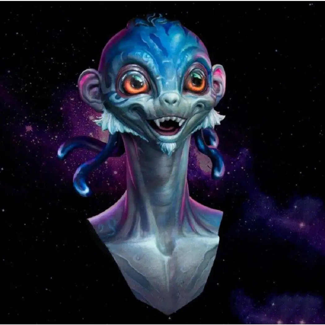 1/10 BUST Resin Model Kit Space Mercenary Fairy Tales Unpainted - Model-Fan-Store