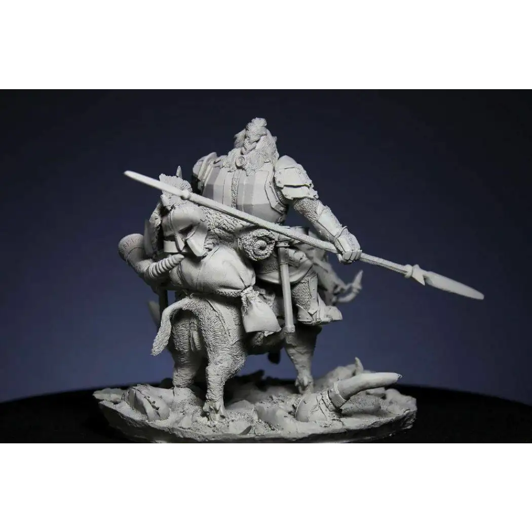 1/24 75mm Resin Model Kit Warrior DAIN II IRONFOOT Unpainted - Model-Fan-Store
