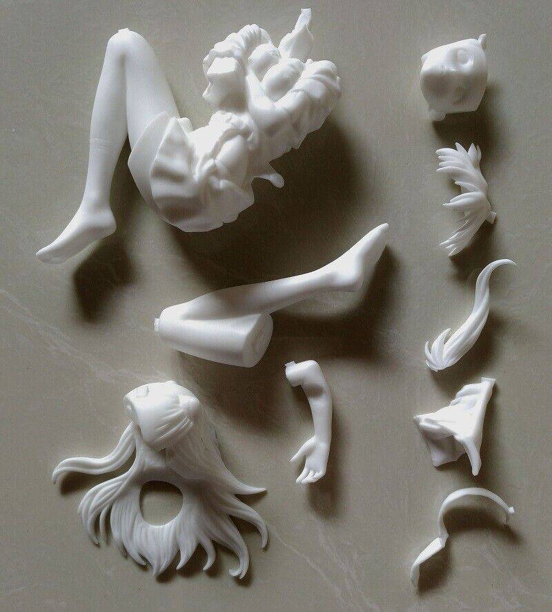 1/8 Resin Model Kit Japanese Girl Woman Anime Unpainted - Model-Fan-Store