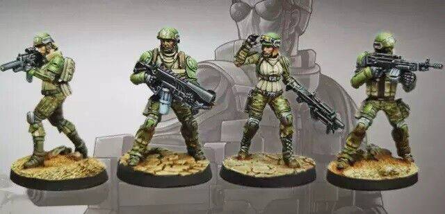 28mm 4pcs Resin Model Kit American Destroyer Team Unpainted - Model-Fan-Store