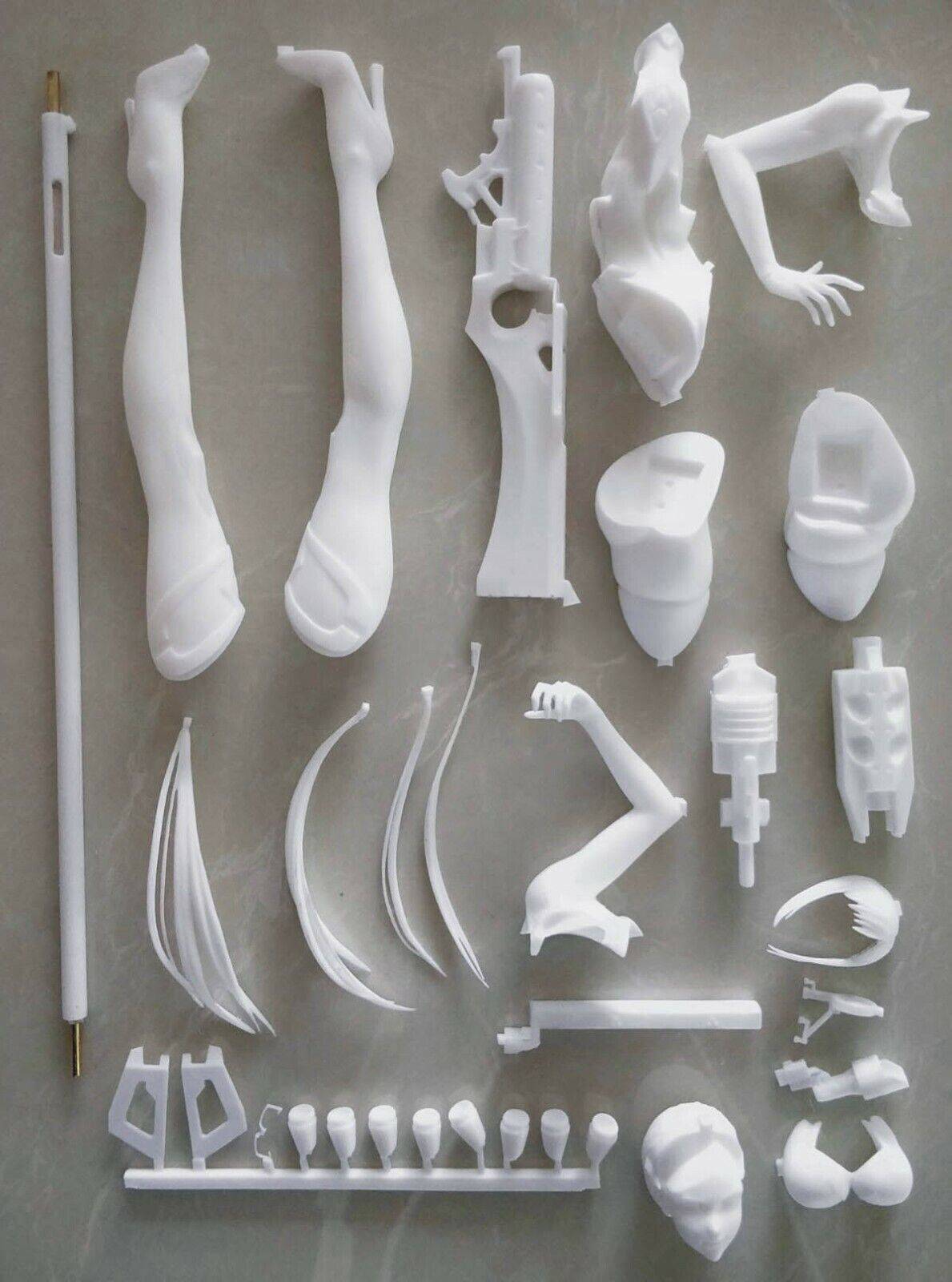 385mm Resin Model Kit Beautiful Girl (height 250mm) Sniper Anime Unpainted - Model-Fan-Store