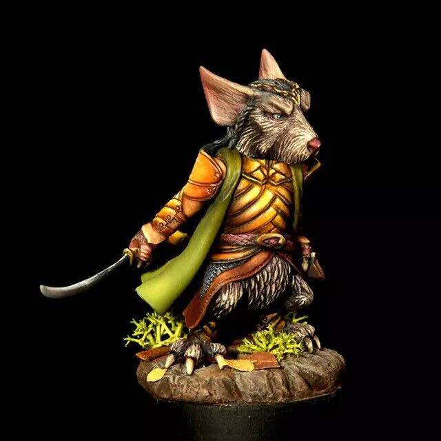 40mm Resin Model Kit Lord Elrodent Elf Warrior Unpainted - Model-Fan-Store