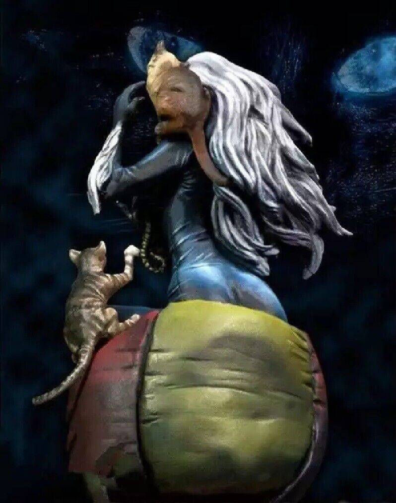 70mm Resin Model Kit Beautiful Girl Woman Catwoman Unpainted - Model-Fan-Store