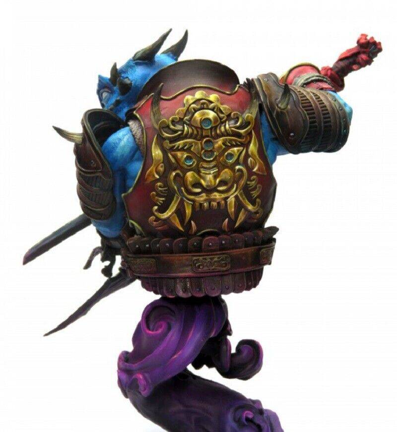 74mm BUST Resin Model Kit Warrior Lizard Blade Master Unpainted Unassembled - Model-Fan-Store