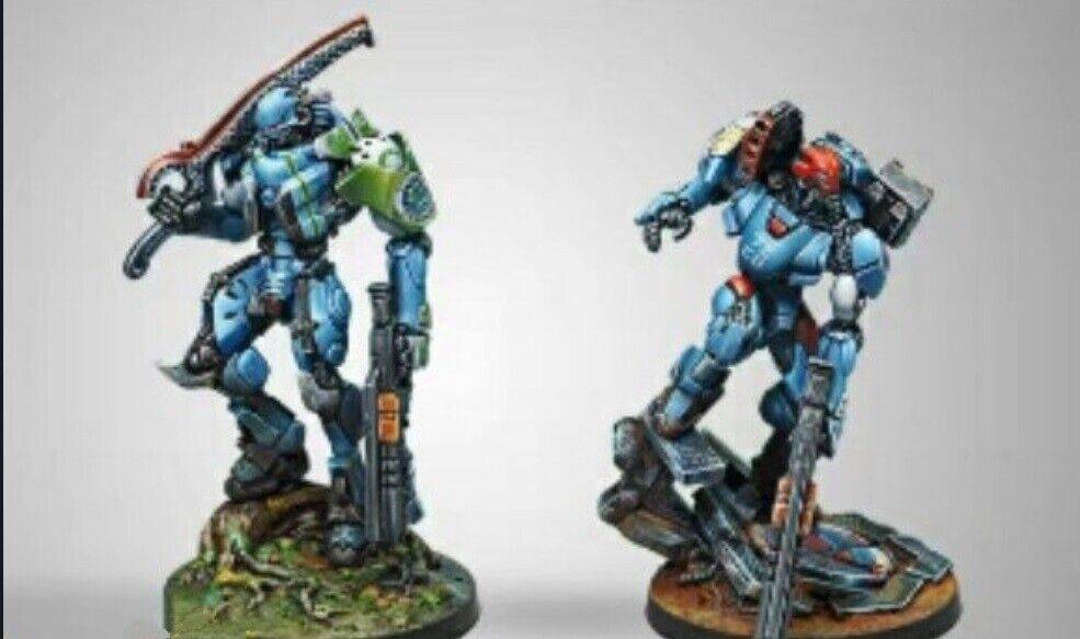 Resin Cyberpunk Model Kit Warrior Robot Cyber Soldier Unpainted - Model-Fan-Store