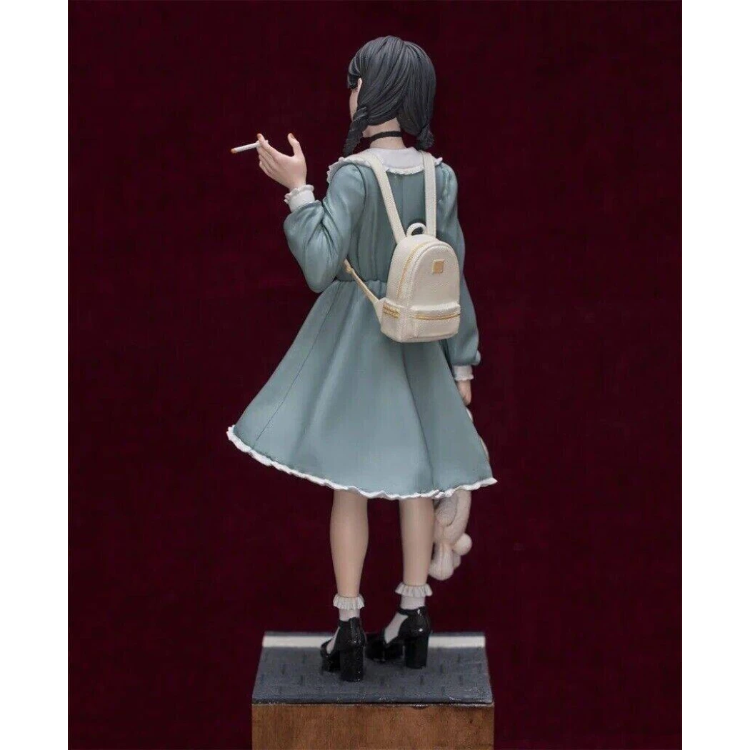 Resin Model Kit Girl Smoking Fantasy Unpainted - Model-Fan-Store
