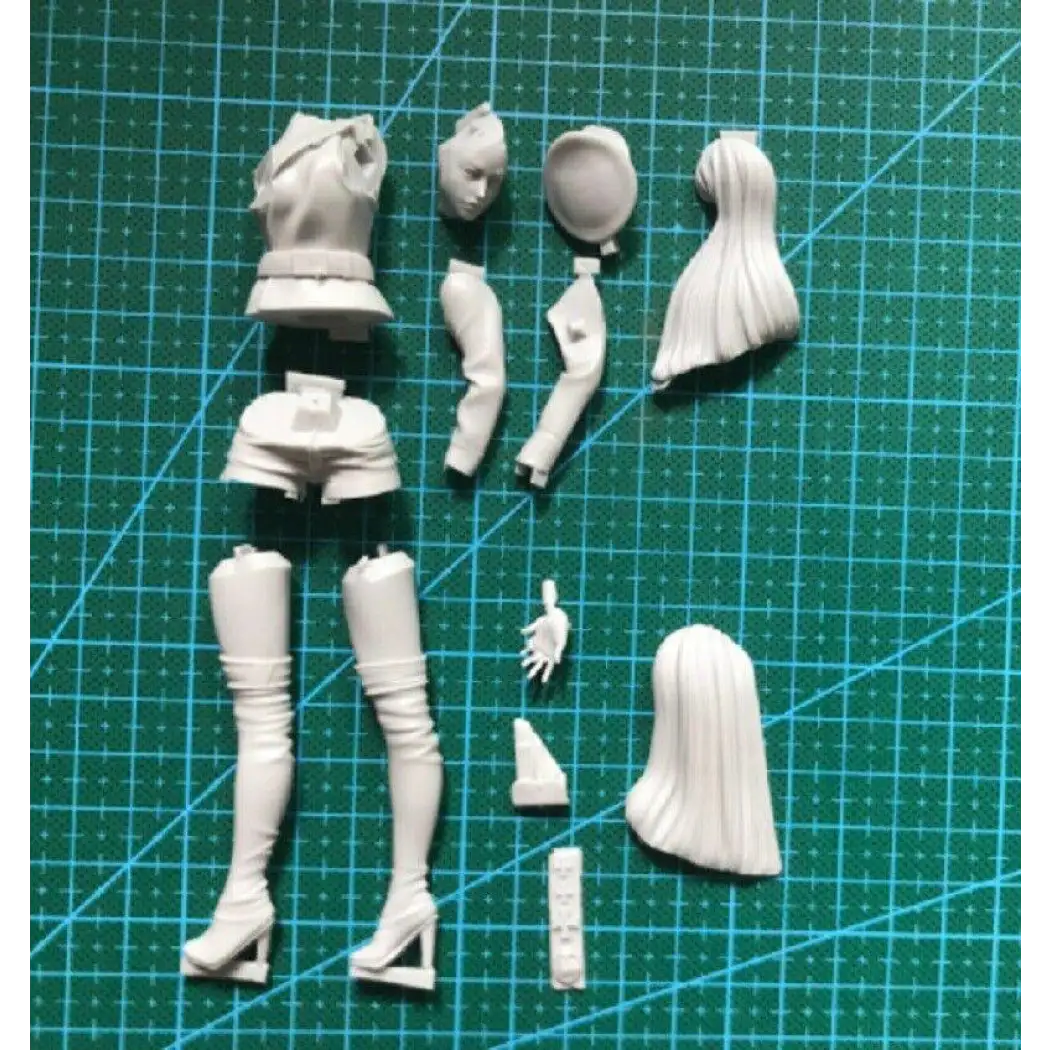 1/12 Resin Model Kit Modern Beautiful Girl Woman Unpainted - Model-Fan-Store
