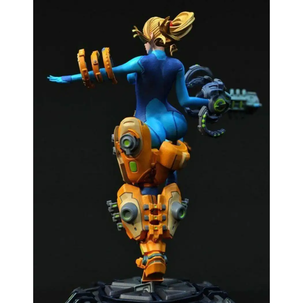 1/18 100mm 3D Print Cyberpunk Model Kit Space Beautiful Girl Unpainted - Model-Fan-Store