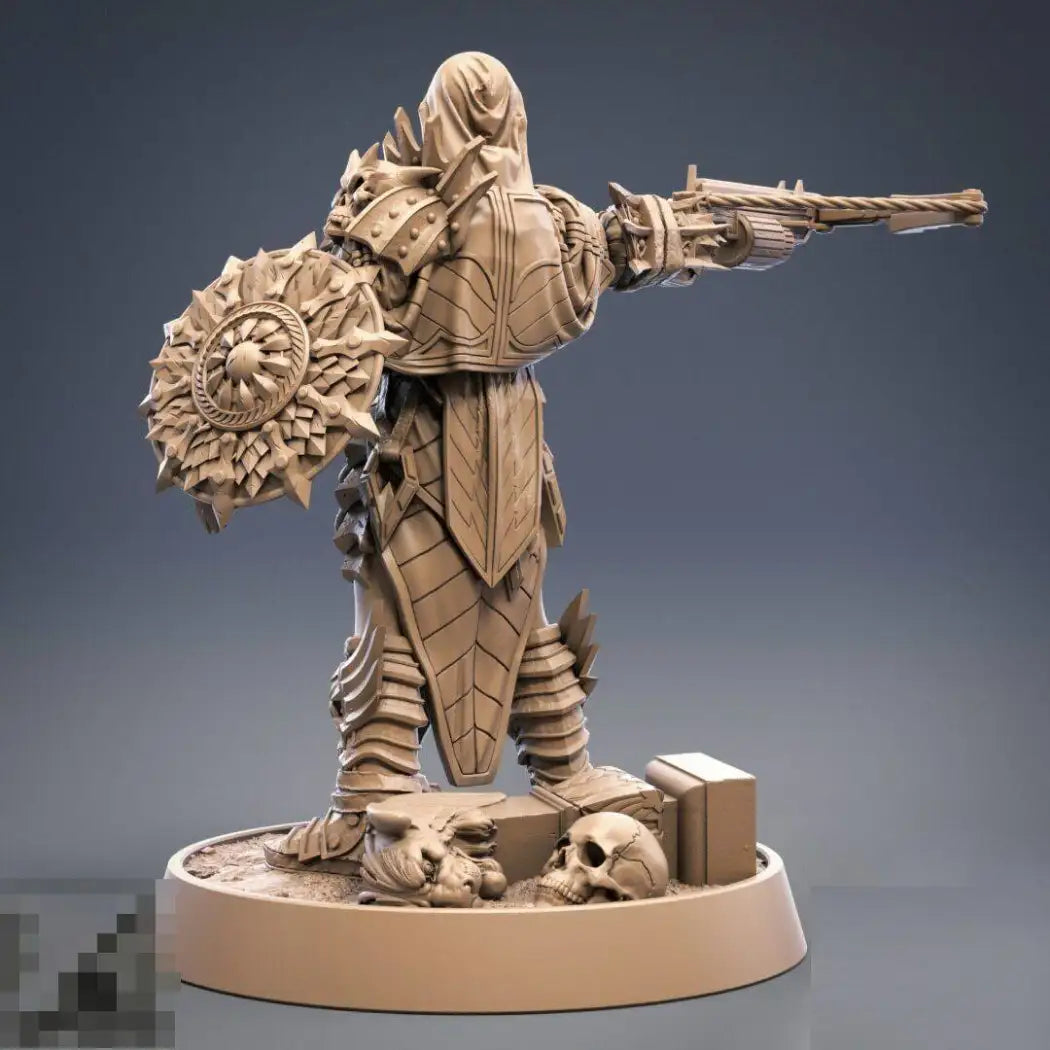 1/24 75mm 3D Print Model Kit Beautiful Girl Woman Warrior Barbarian Unpainted - Model-Fan-Store