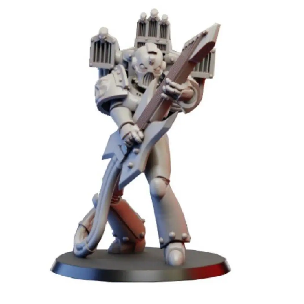 1/24 75mm 3D Print Model Kit Iron Warrior 40K Unpainted - Model-Fan-Store