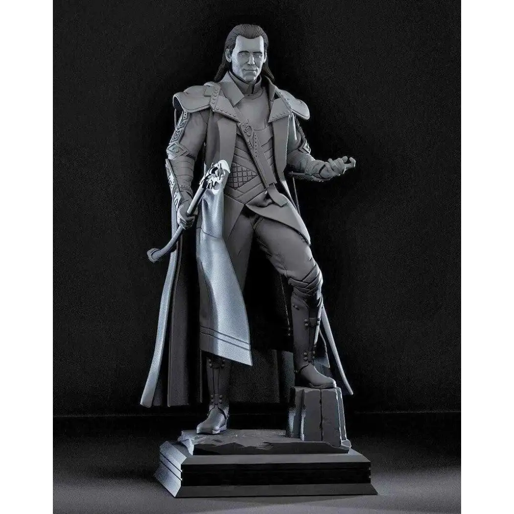 1/35 - 1/9 3D Print Superhero Model Kit God Loki Movie Unpainted