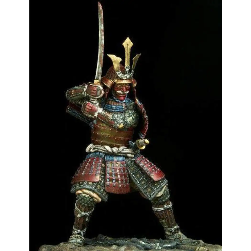 1/24 75mm Resin Model Kit Ancient Japanese Samurai Unpainted - Model-Fan-Store