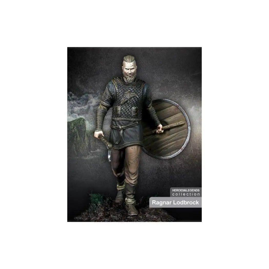 1/24 75mm Resin Model Kit Ragnar Lodbrok High Quality Unpainted - Model-Fan-Store