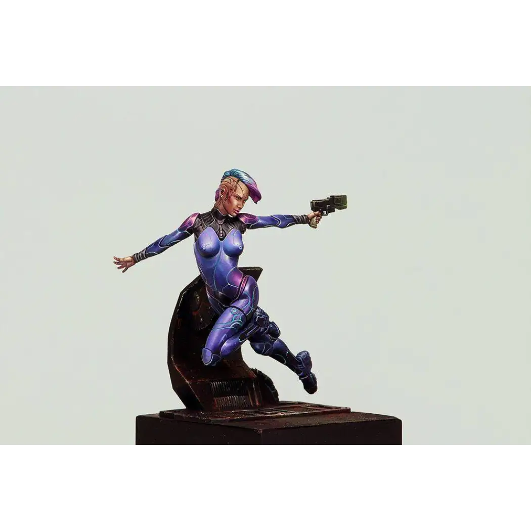 1/24 Resin Cyberpunk Model Kit Beautiful Girl Woman Unpainted - Model-Fan-Store