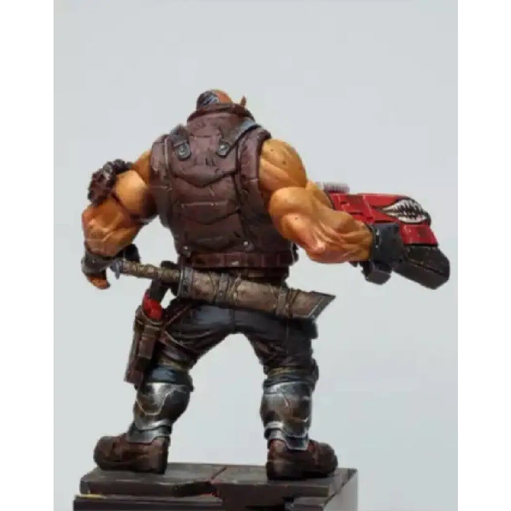1/24 Resin Cyberpunk Model Kit Tuskar Orc Warrior Unpainted - Model-Fan-Store