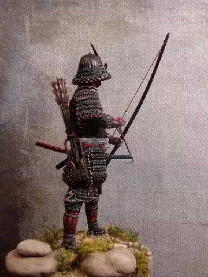 1/24 Resin Model Kit Japanese Samurai Warrior Unpainted - Model-Fan-Store