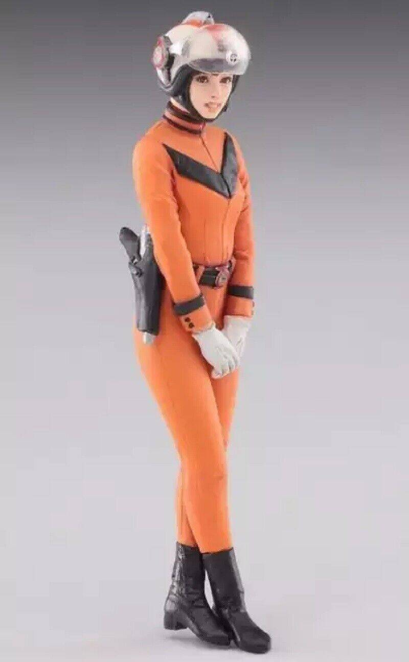 1/24 Resin Model Kit Racing Beautiful Girl Women Pilot Unpainted - Model-Fan-Store