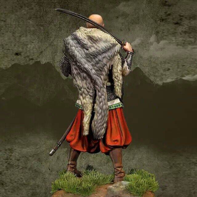 1/24 Resin Model Kit Russian Cossack Warrior Unpainted - Model-Fan-Store