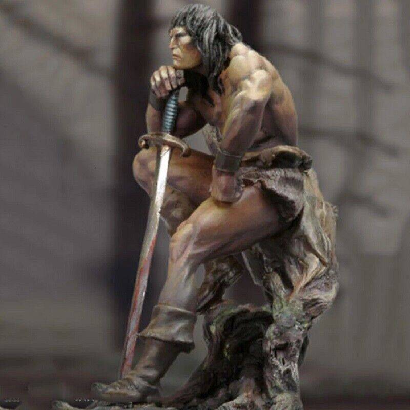 1/32 54mm Resin Model Kit Warrior Barbarian Unpainted - Model-Fan-Store