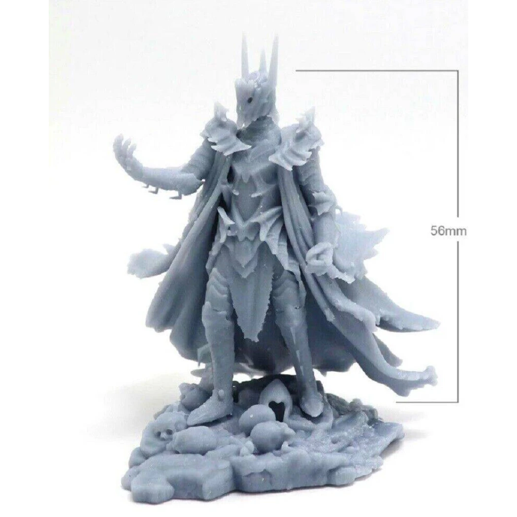 1/32 56mm 3D Print Model Kit Warrior Sauron Unpainted - Model-Fan-Store