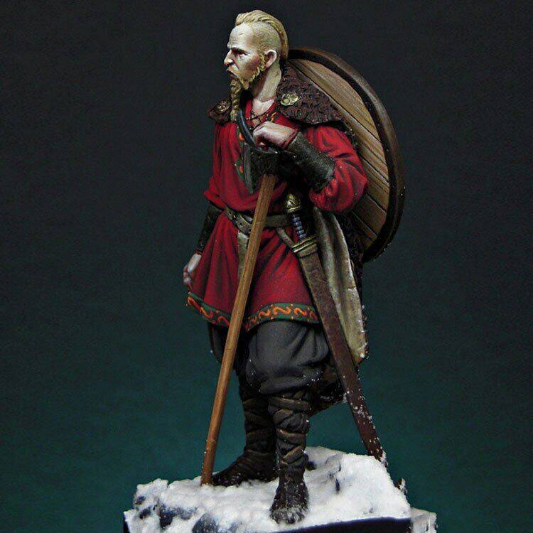 1/32 Resin Model Kit Warrior Viking Russian Leader Unpainted - Model-Fan-Store