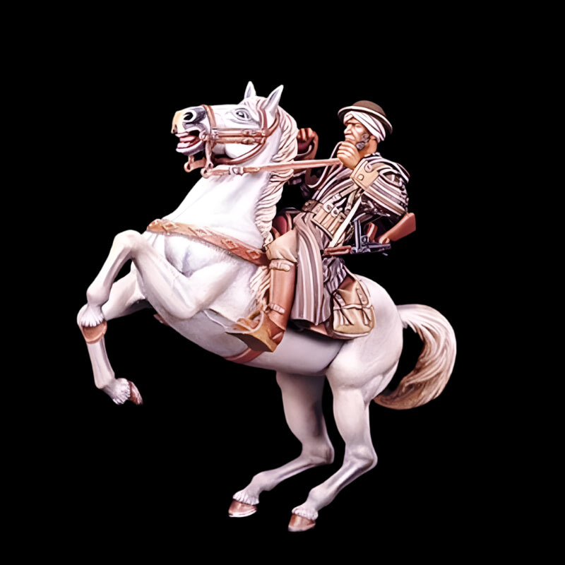 1/35 Resin Model Kit Horse Rider WW2 Unpainted - Model-Fan-Store