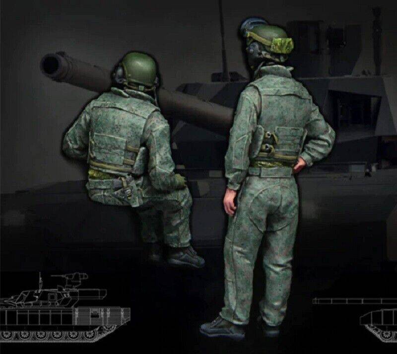 1/35 Resin Model Kit Modern Russian Soldiers Unpainted A28 - Model-Fan-Store