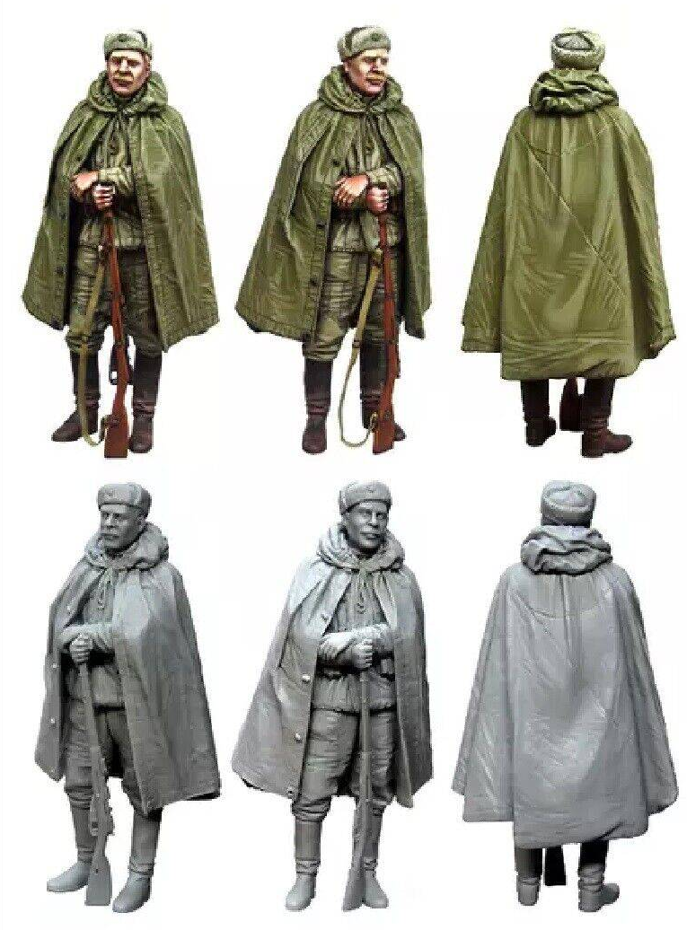 1/35 Resin Model Kit Soviet Soldier WW2 Unpainted - Model-Fan-Store